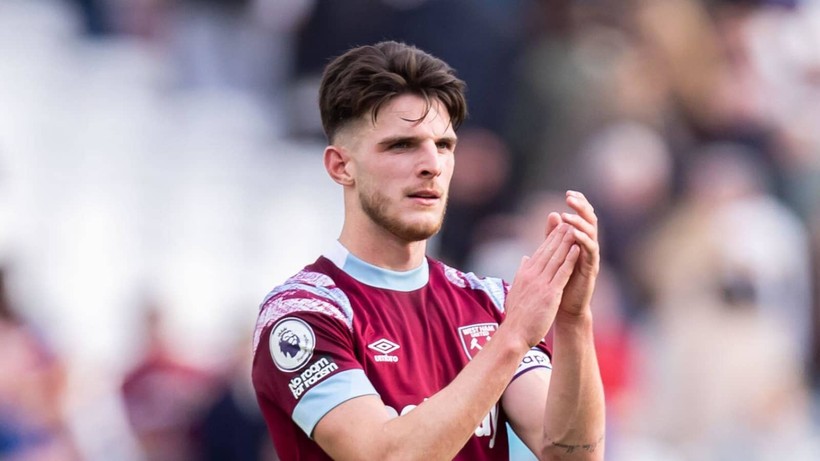 Arsenal rộng cửa chiêu mộ Declan Rice của West Ham