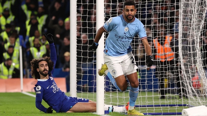Man City đánh bại Chelsea, rút ngắn khoảng cách với Arsenal